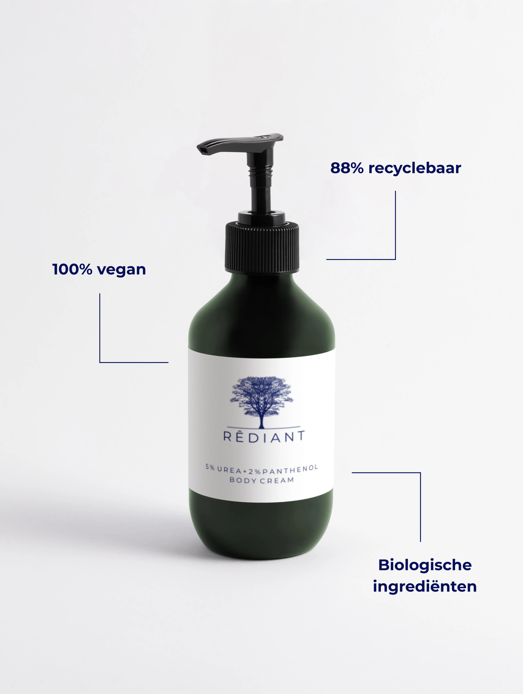 Rêdiant - 5% urea + 2% panthenol body cream 280ml