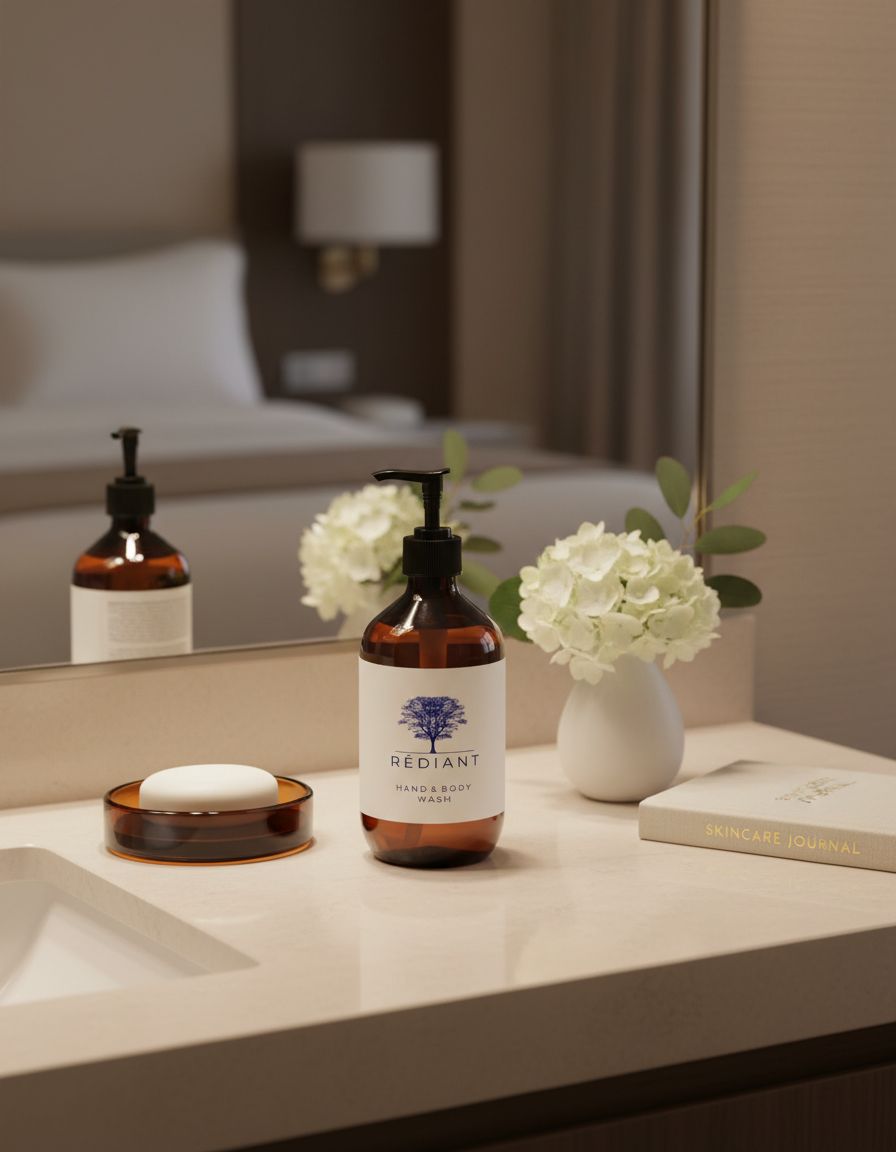 Rêdiant - Hand & body wash amber vanilla 490ml