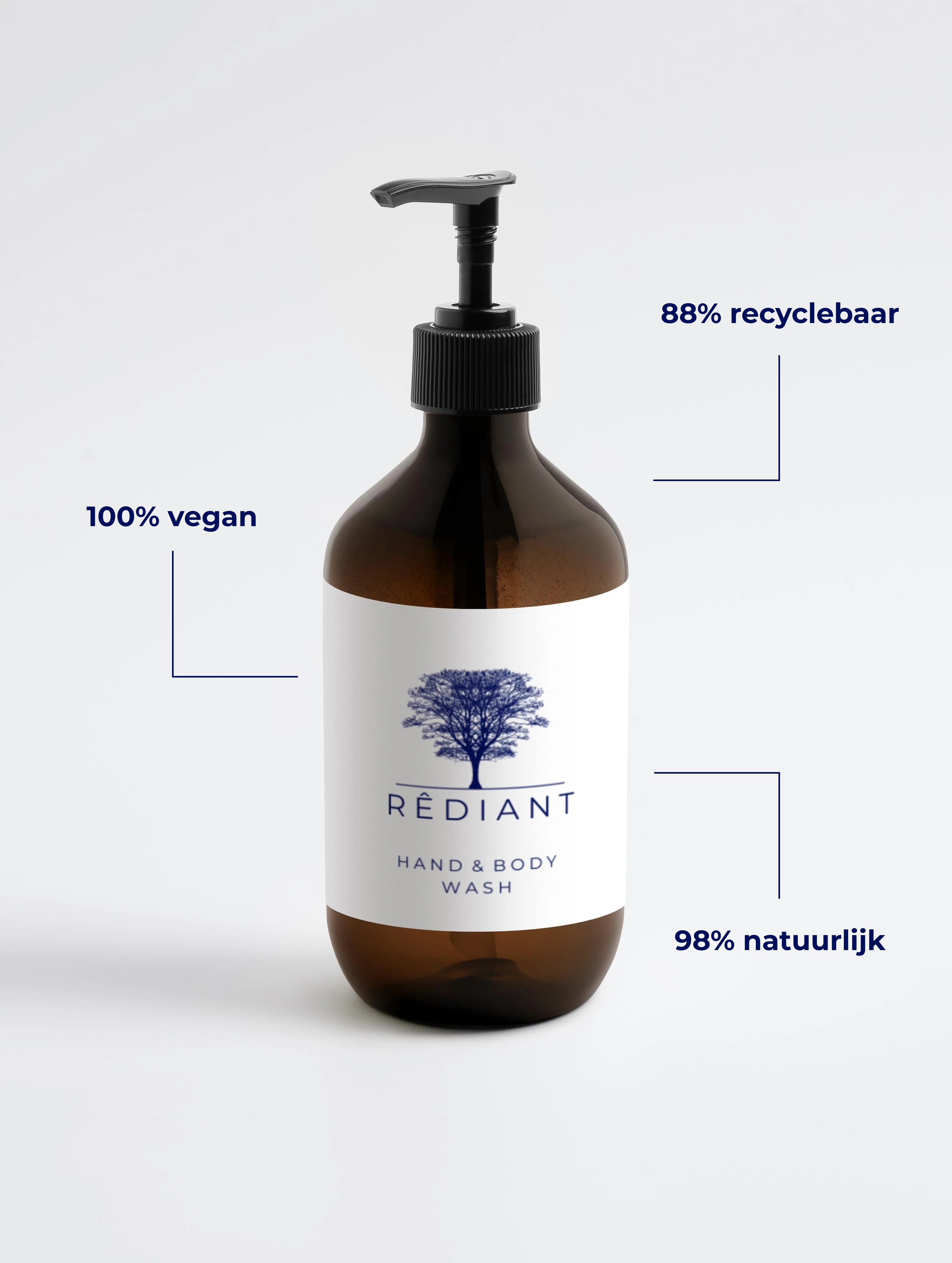Rêdiant - Hand & body wash grapefruit 490ml